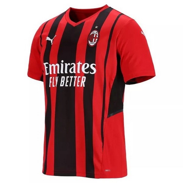 Camiseta Milan 1ª 2021/22 Rojo